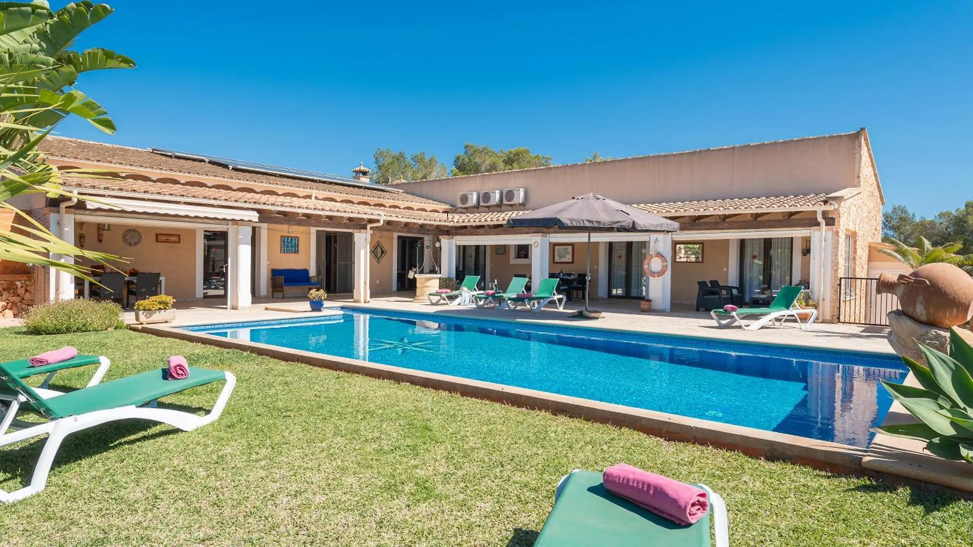 Villa Playa, Mar Y Tranquilidad En Portocolom Casa Toni 0*, Portocolom (Mallorca)
