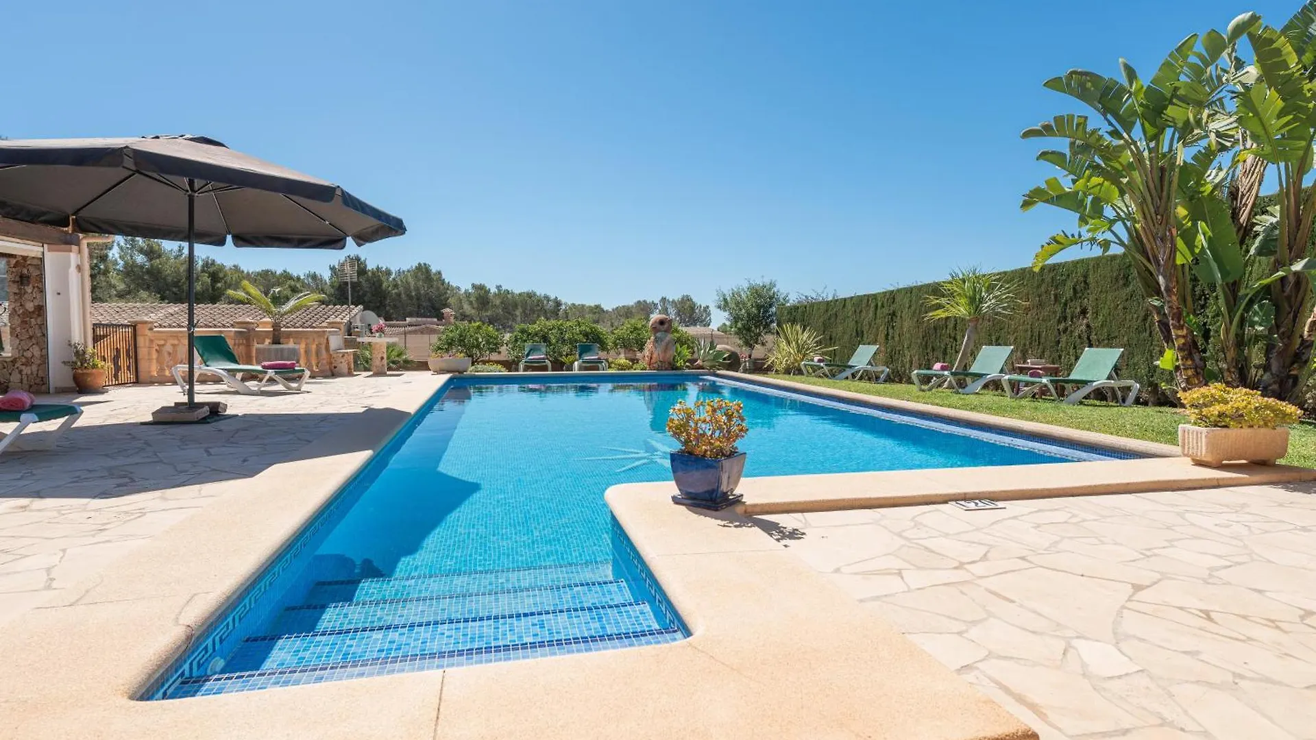 Villa Playa, Mar Y Tranquilidad En Portocolom Casa Toni