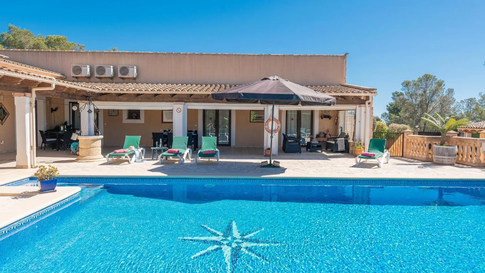 Villa Playa, Mar Y Tranquilidad En Portocolom Casa Toni España